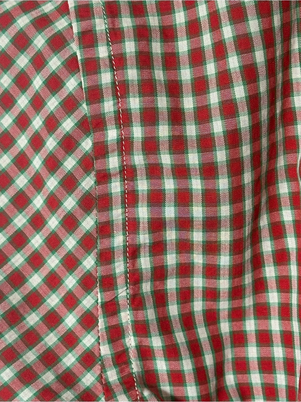 Vintage Valentino Chemises Men’s Plaid Button Down Shirt Size 42/16.5 - Picture 7 of 8